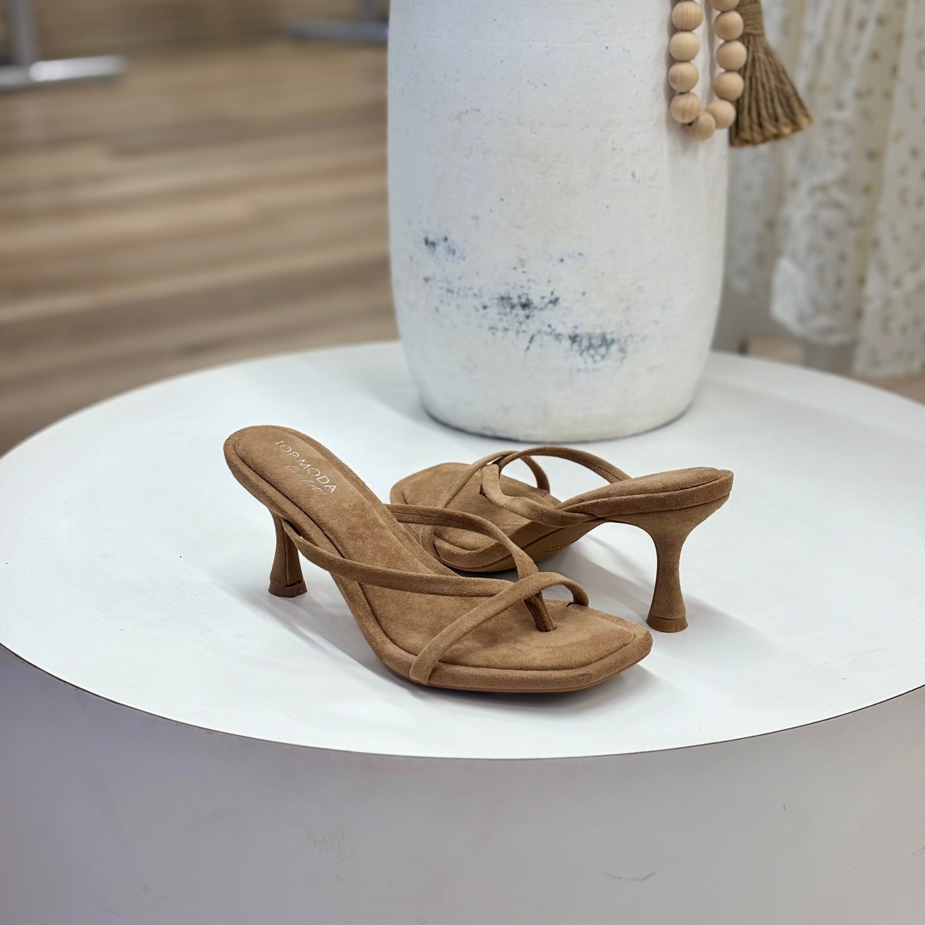 Karla Heels (Camel)