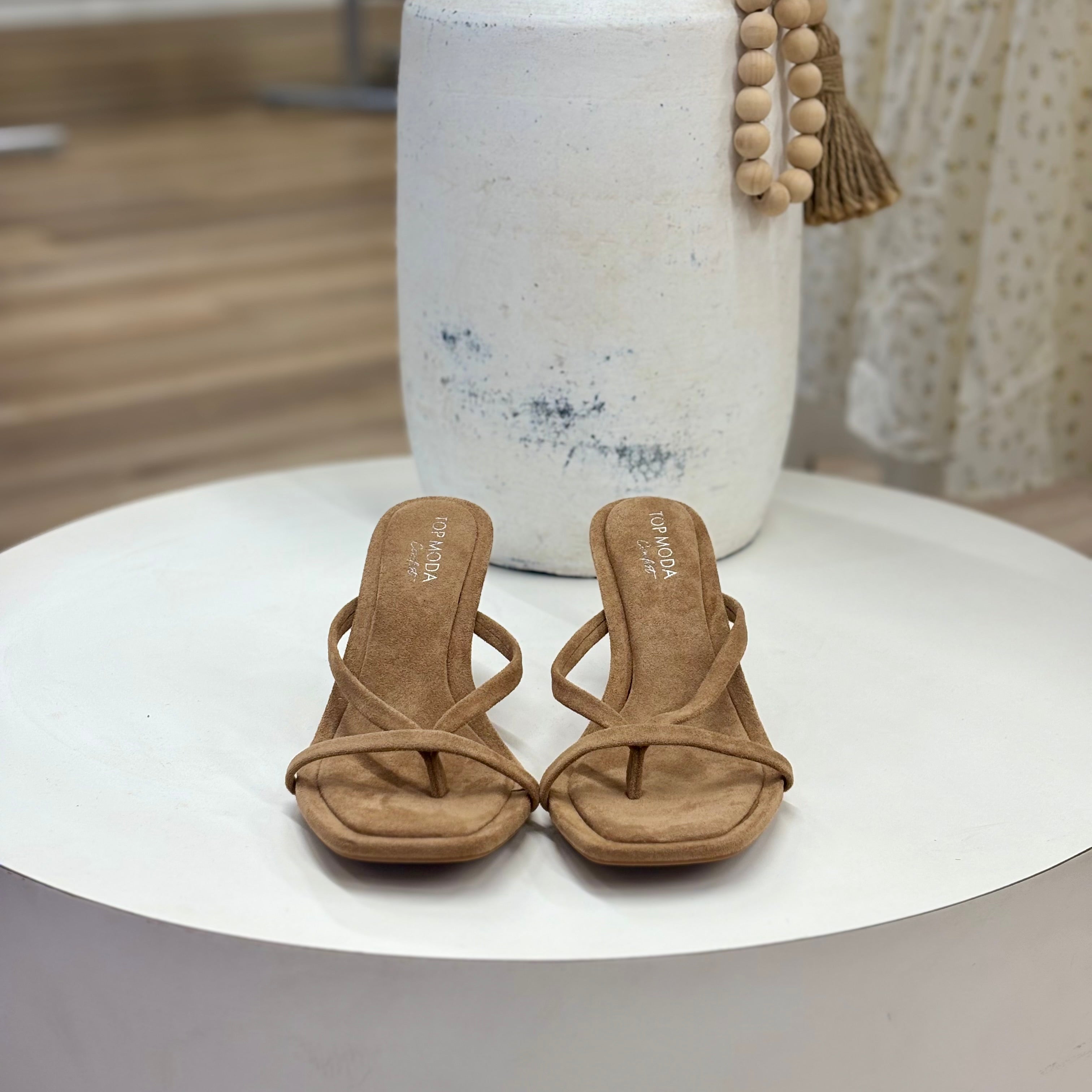 Karla Heels (Camel)