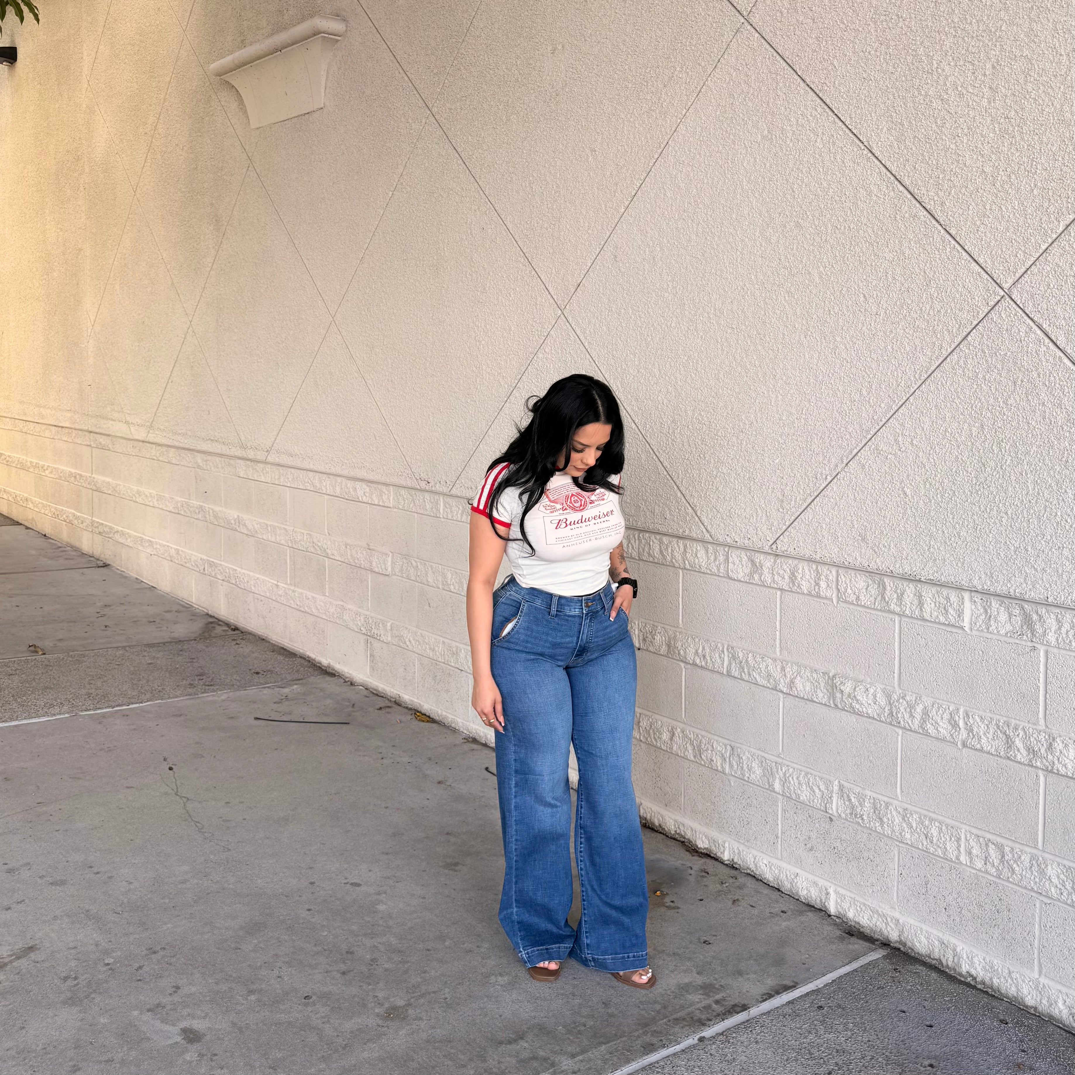 Levi High Rise Trouser (Tangi)