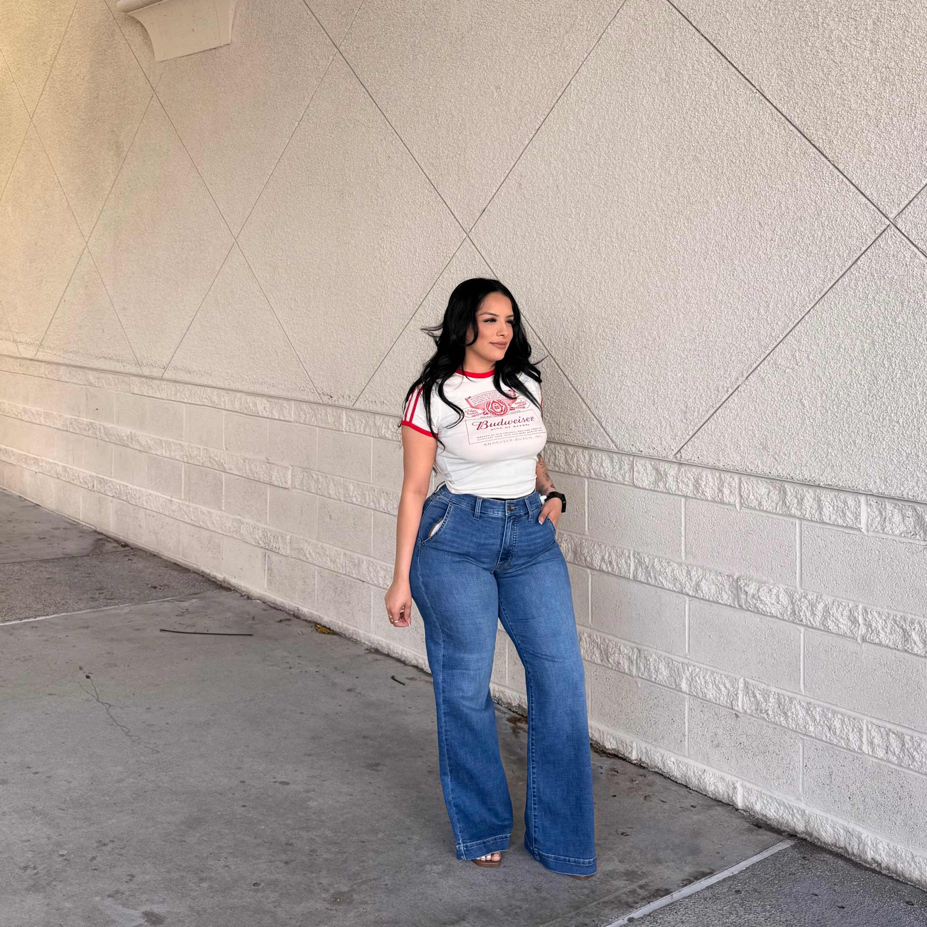 Levi High Rise Trouser (Tangi)