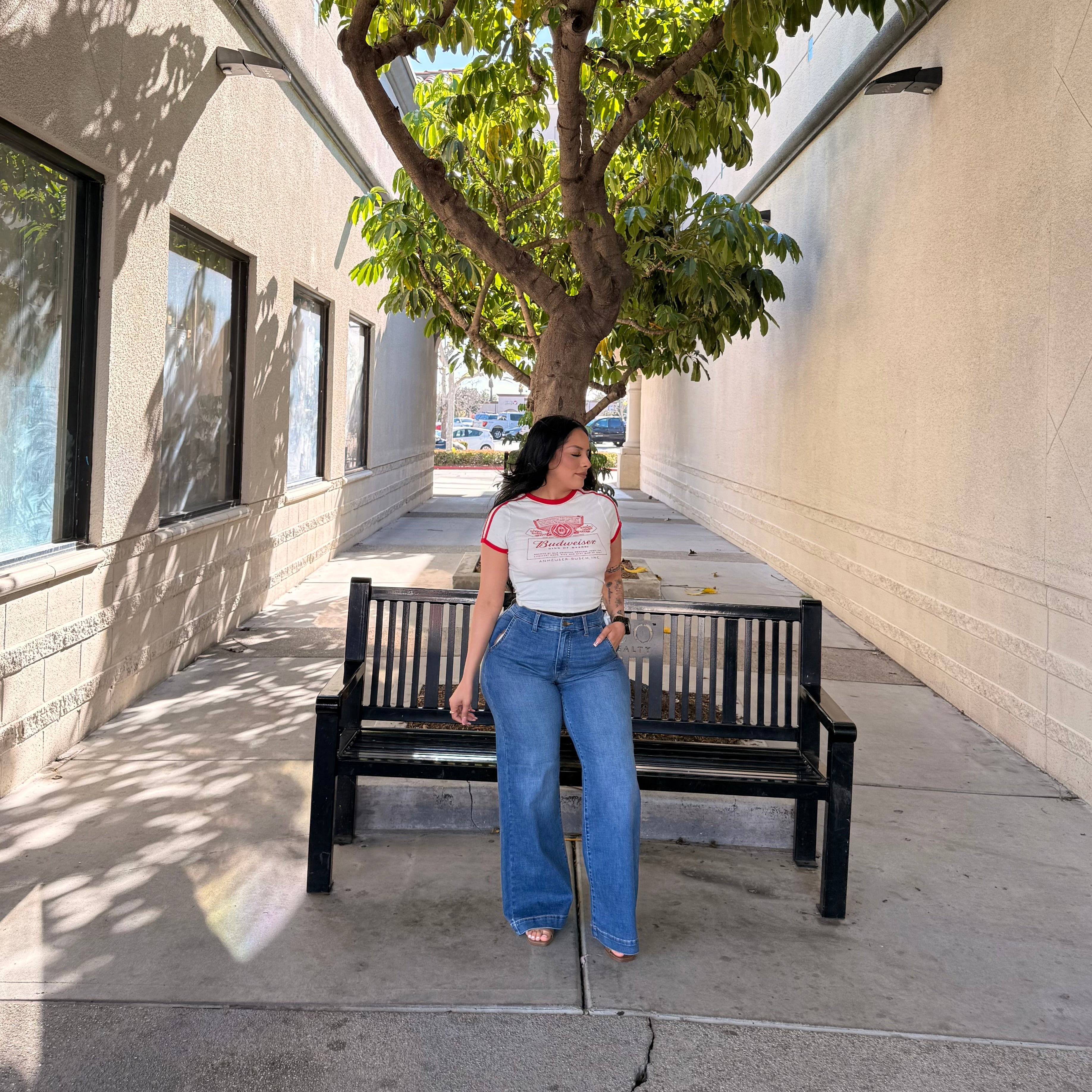 Levi High Rise Trouser (Tangi)