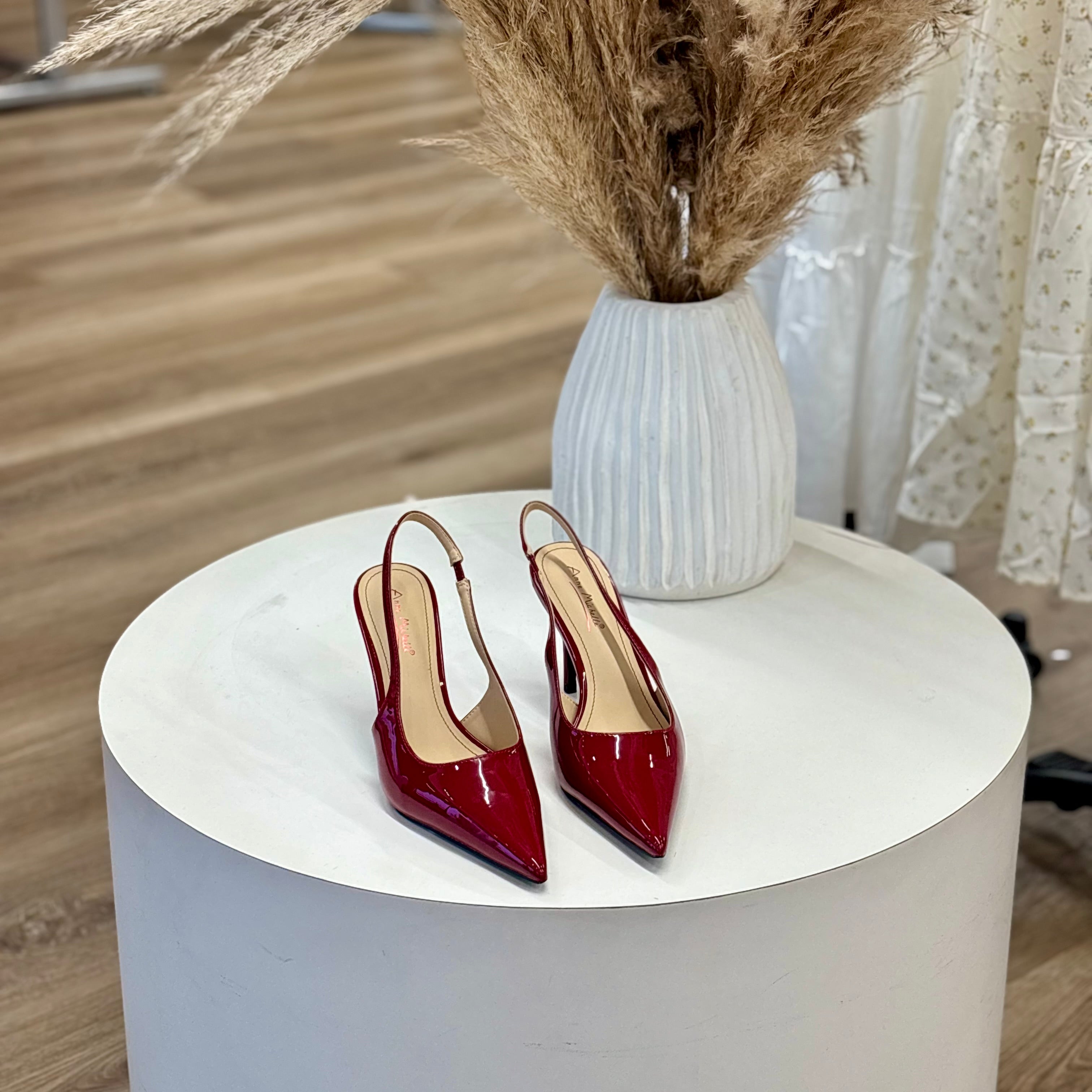 Olivia Heels (Cherry)
