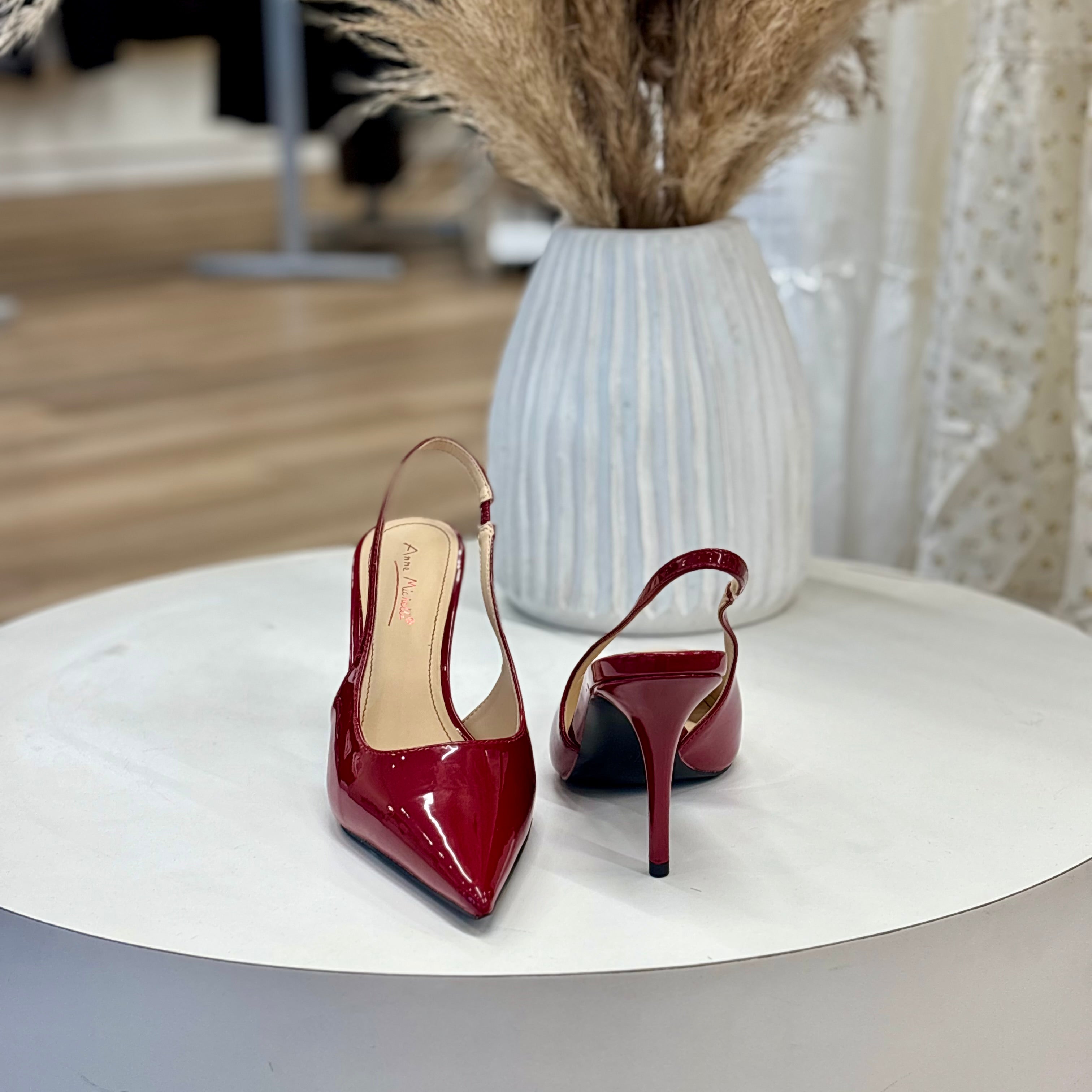Olivia Heels (Cherry)