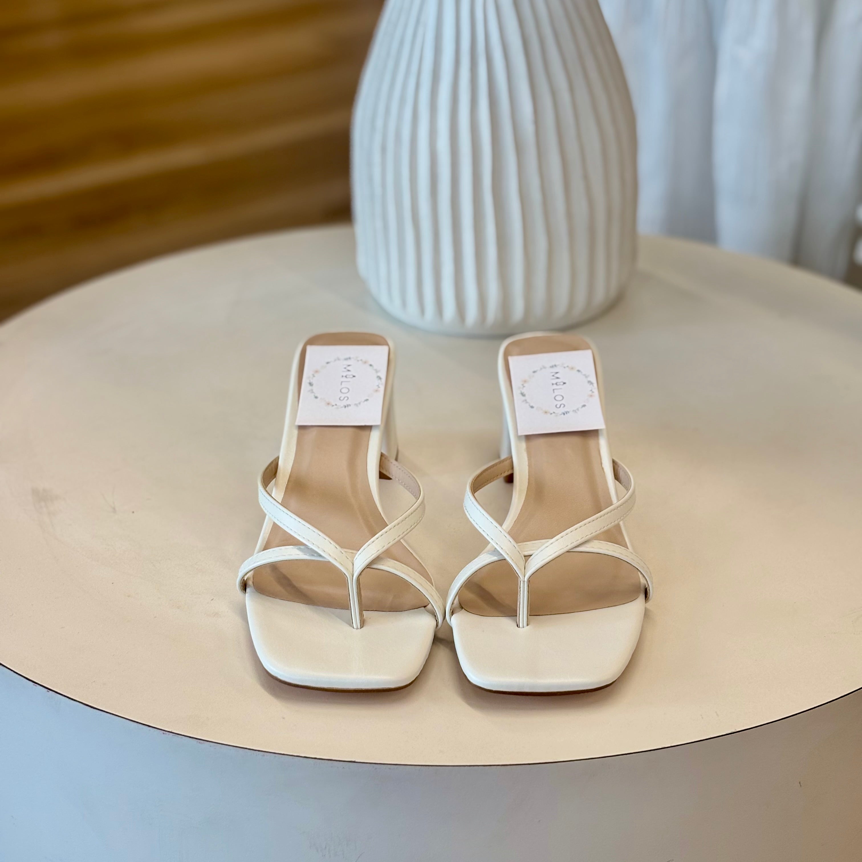 Levi Heels (White)