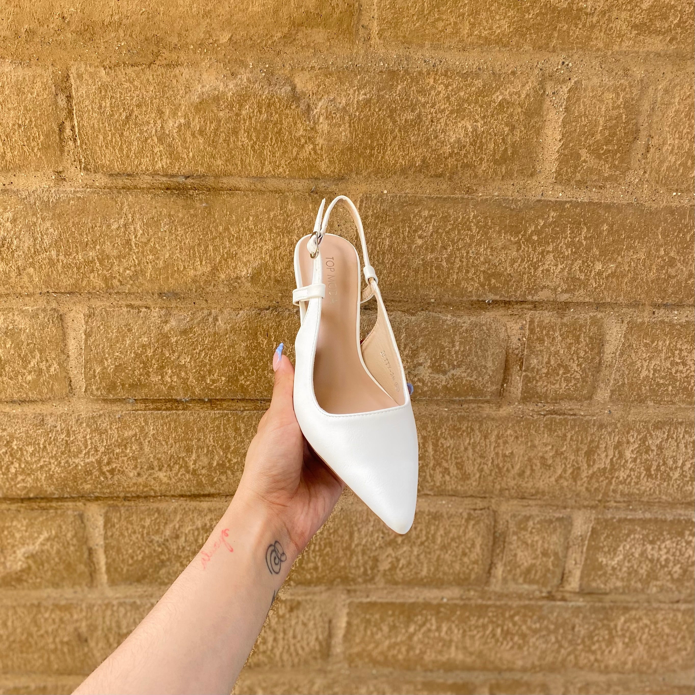 Nicole Heels (White)