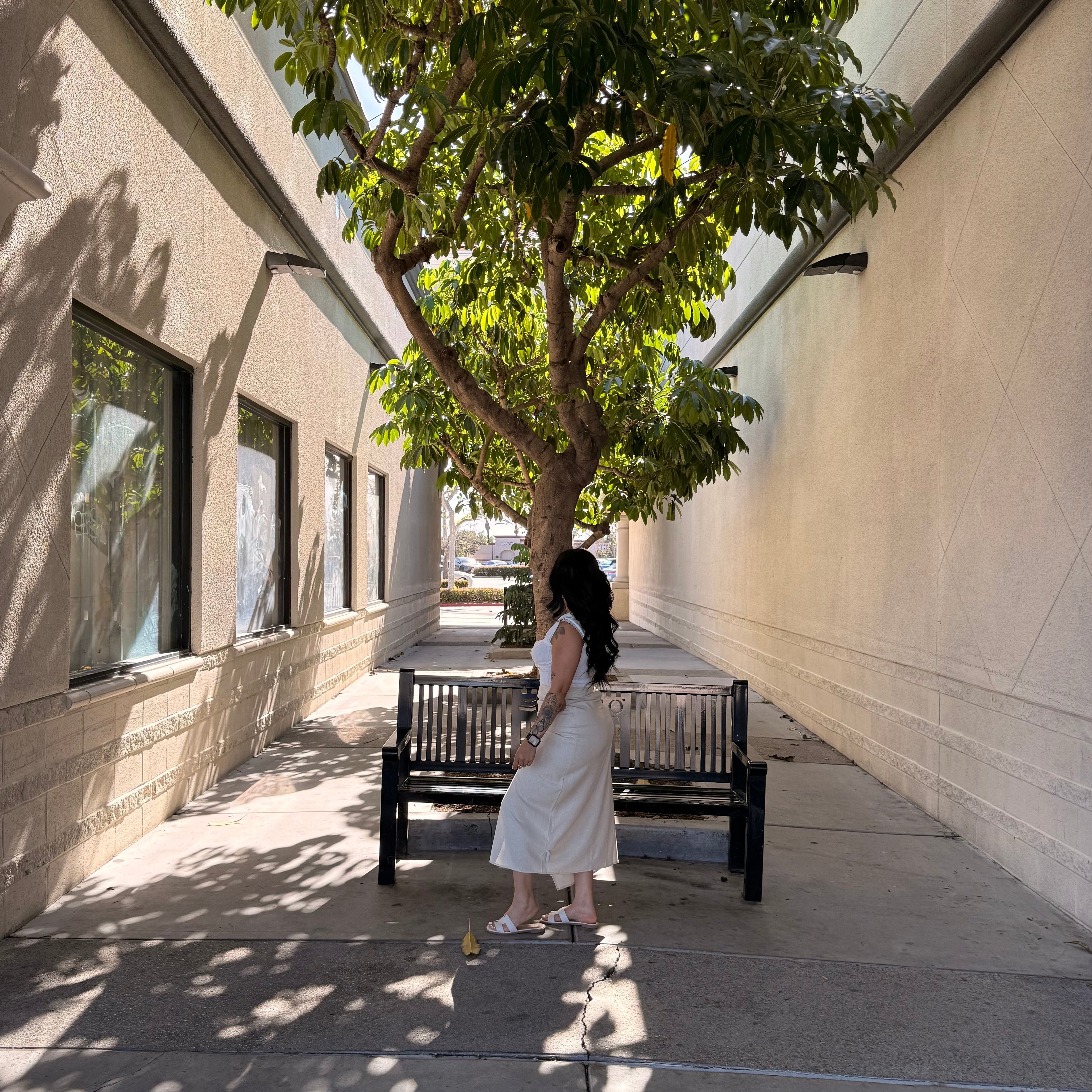 Sabrina Linen Skirt (Oatmeal)