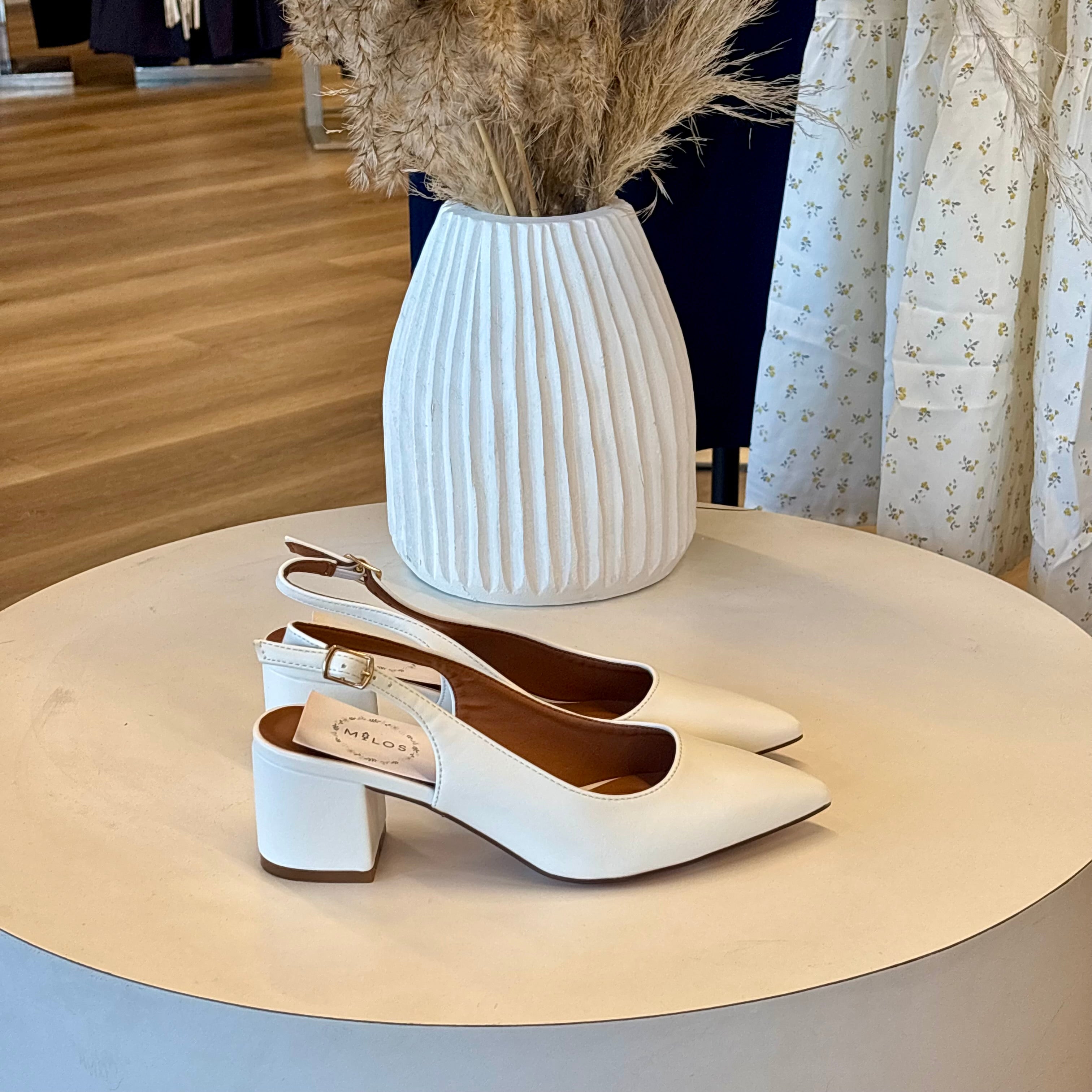 Ivy Heels (White)