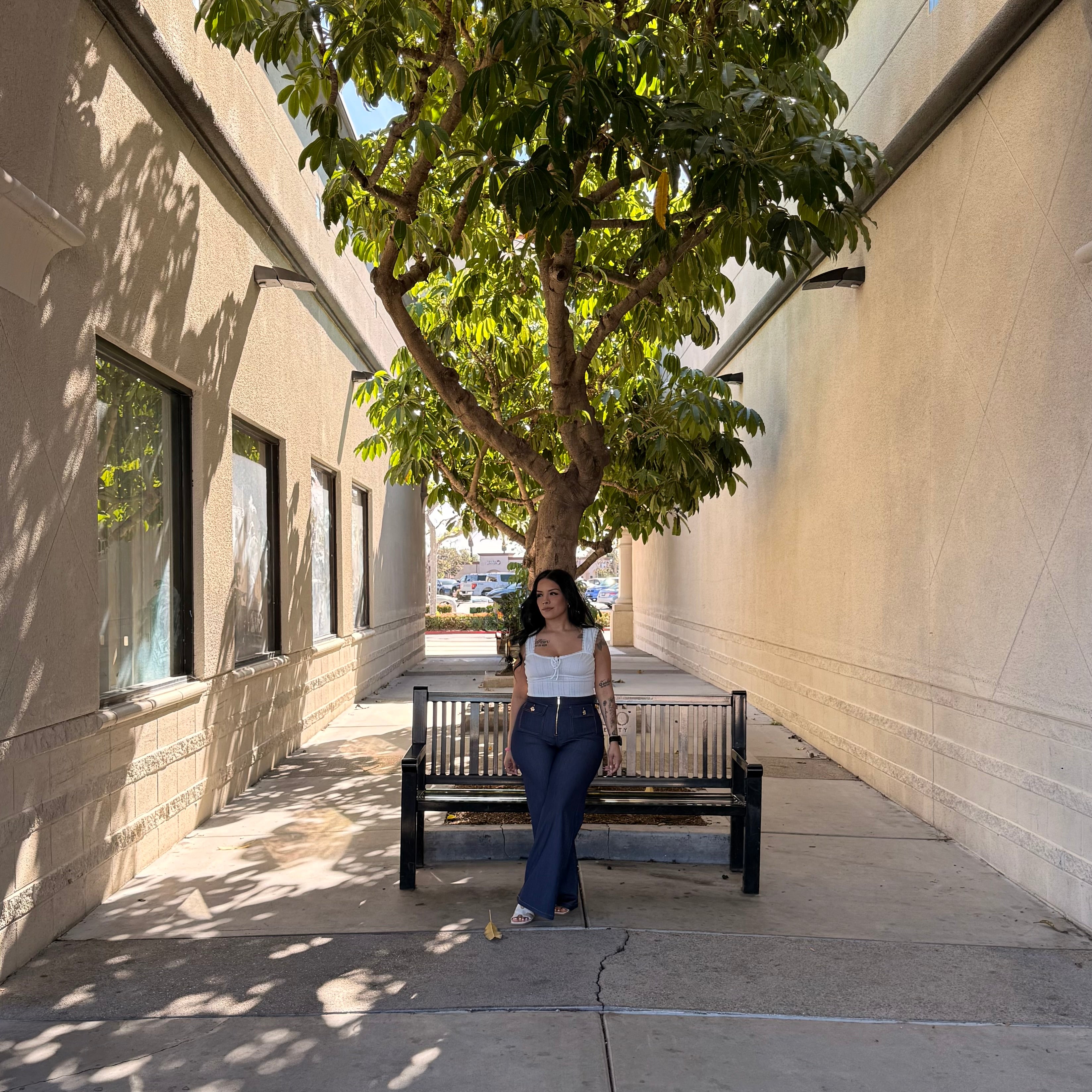 Frances Flowy Pants (Indigo)