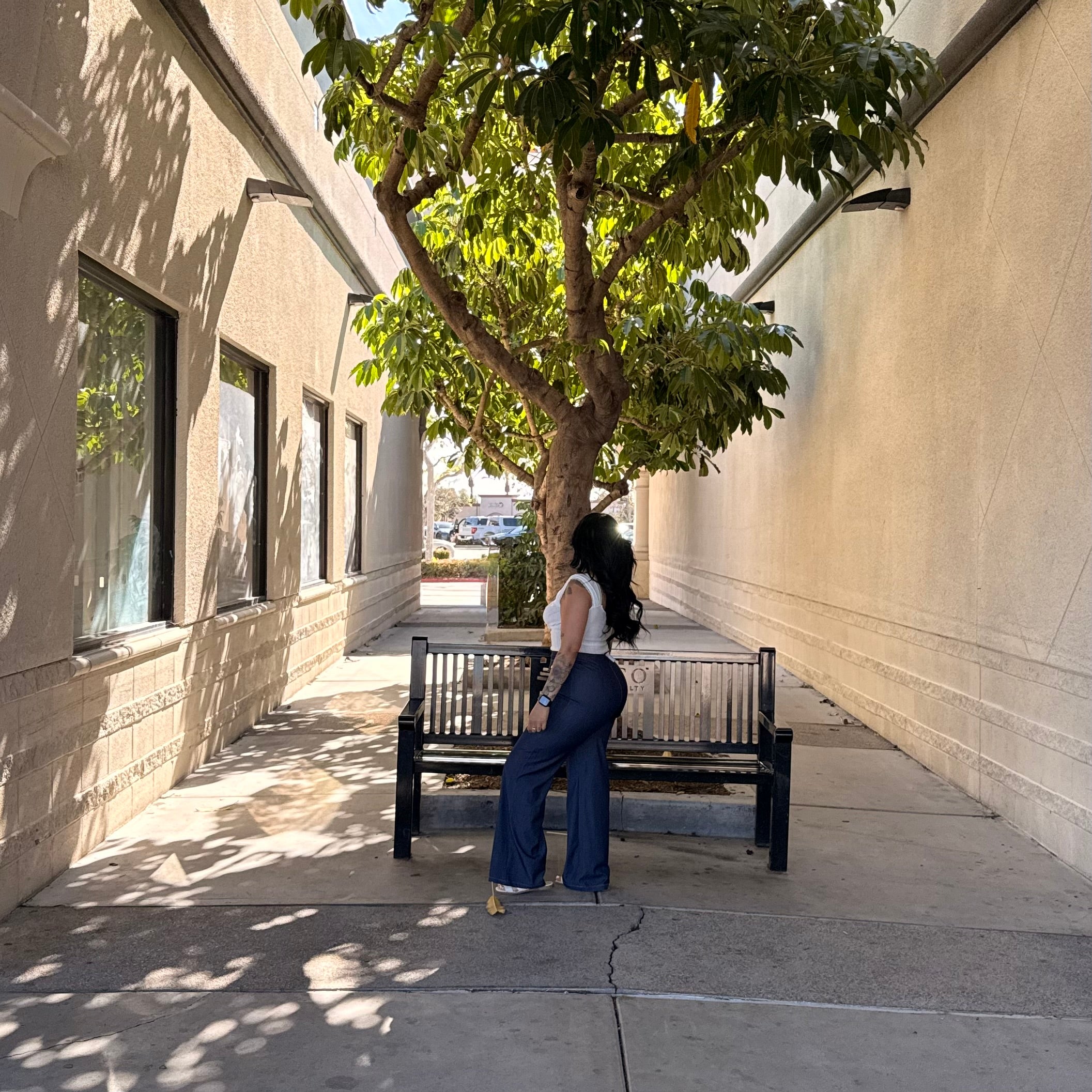 Frances Flowy Pants (Indigo)