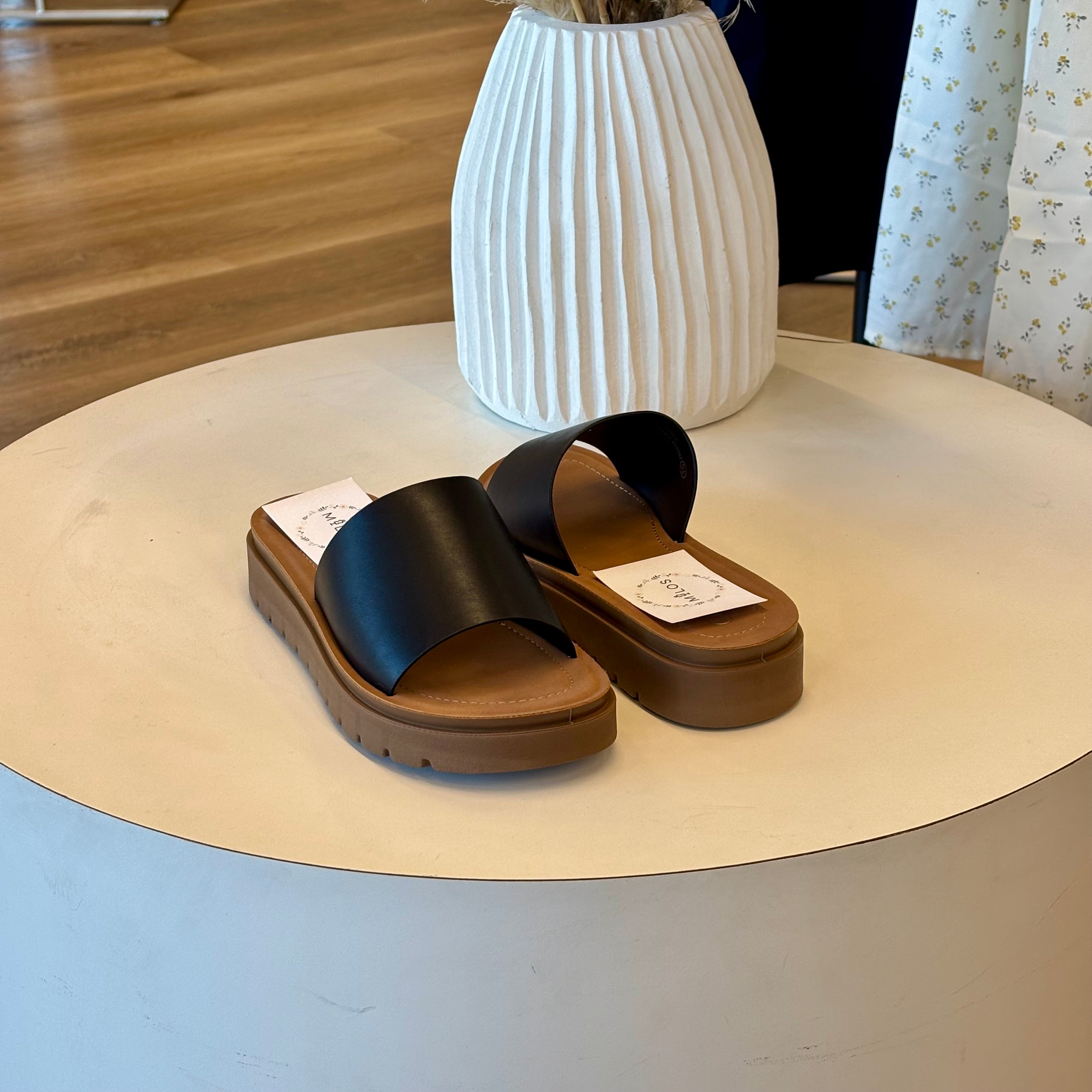 Daisy Sandals (Black)