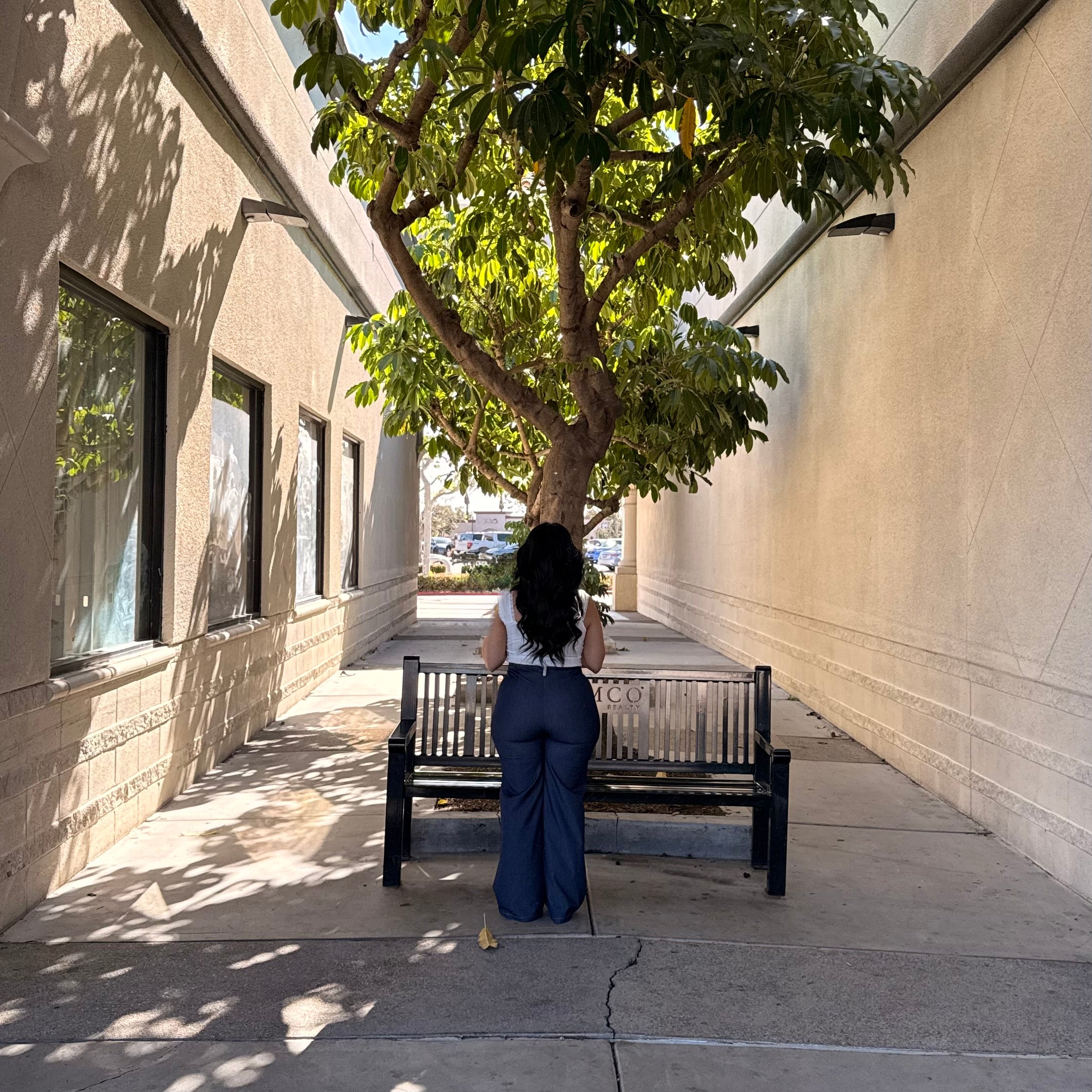 Frances Flowy Pants (Indigo)