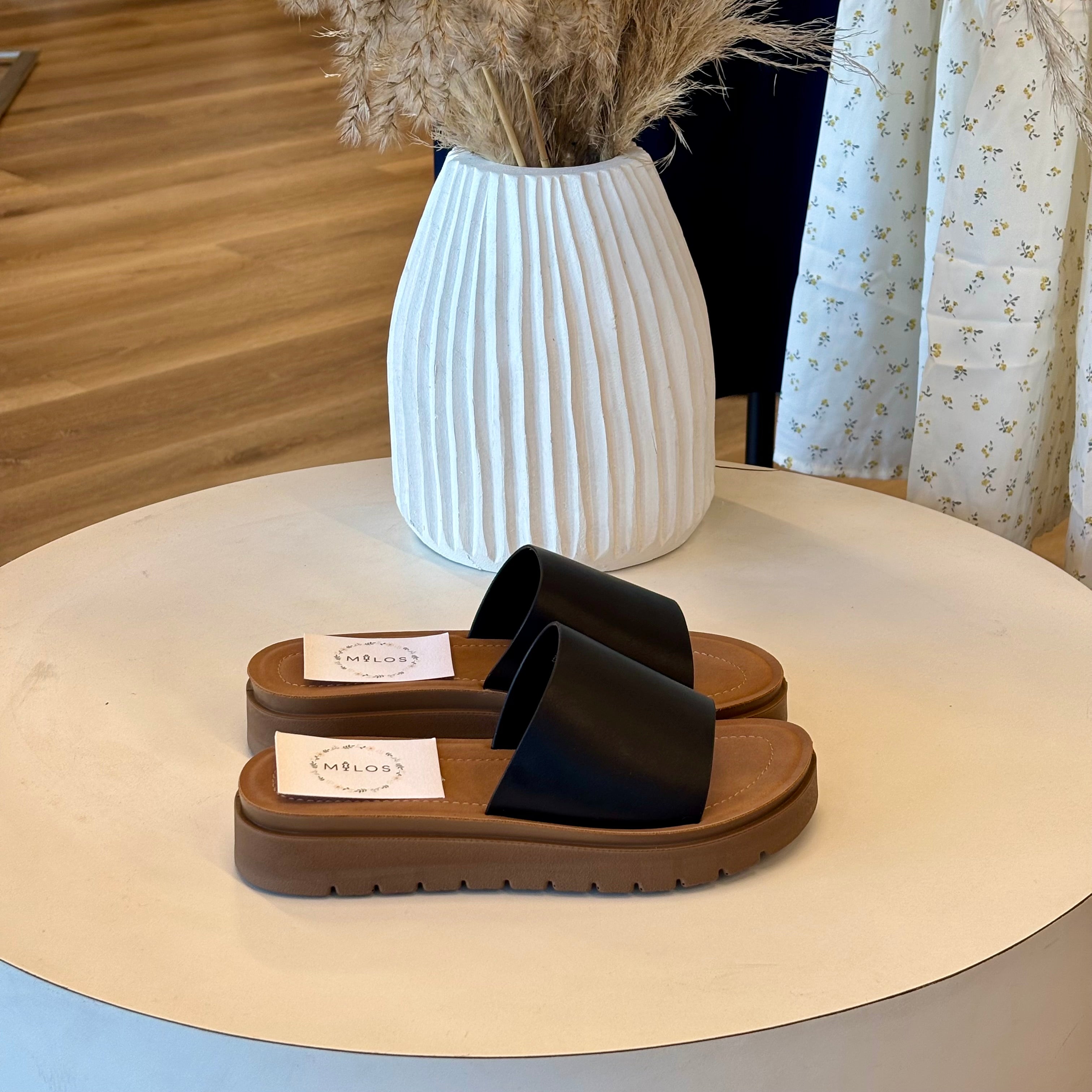 Daisy Sandals (Black)