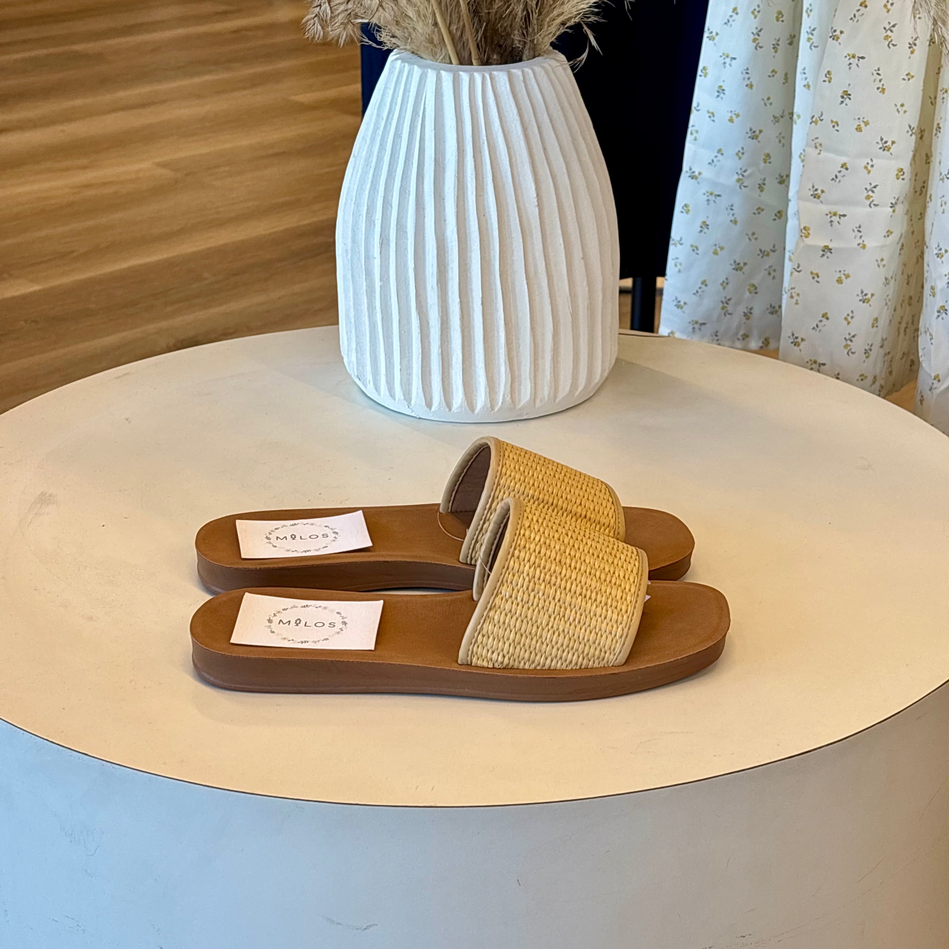 Cindy Sandals (Beige)