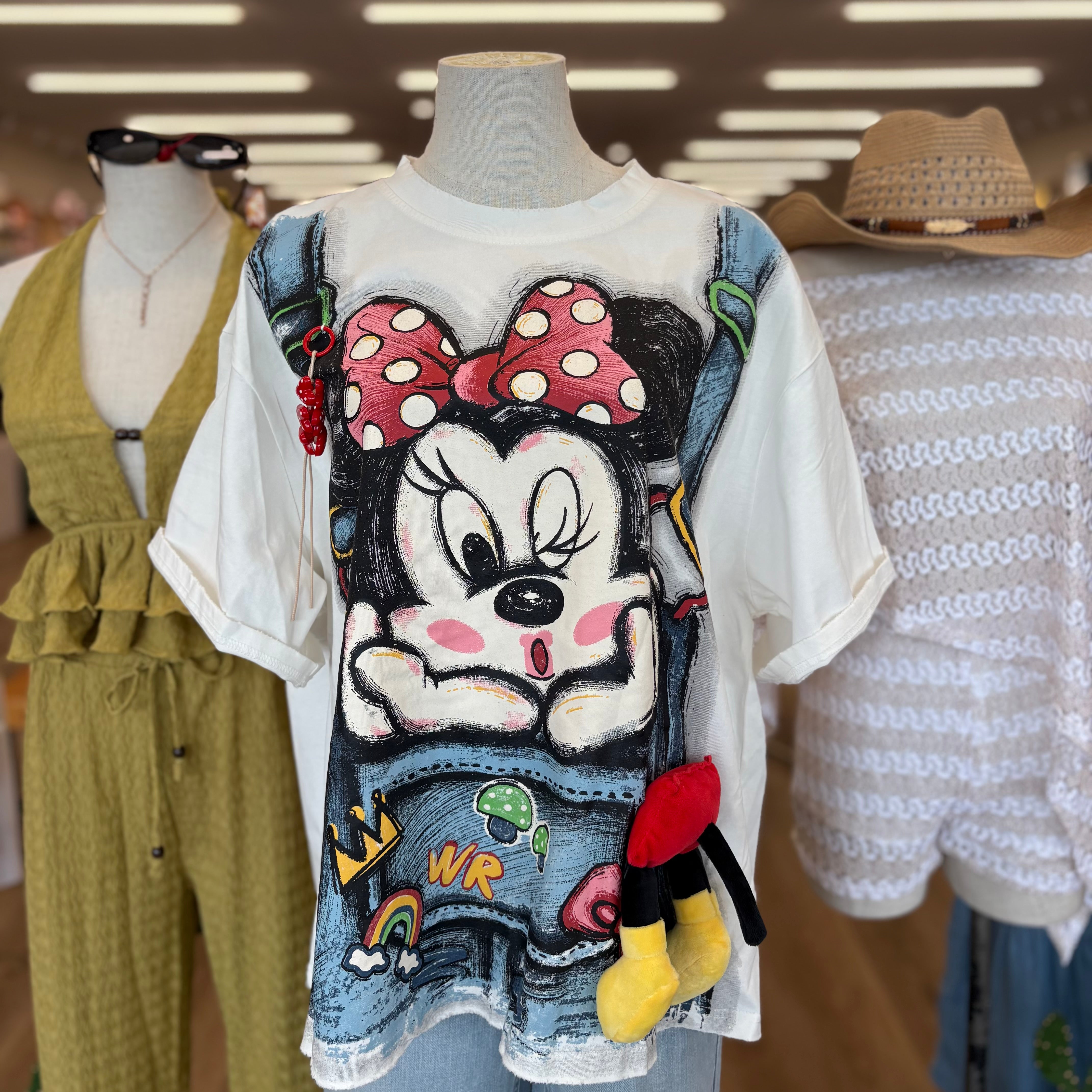Disney Oversize Shirt (White)