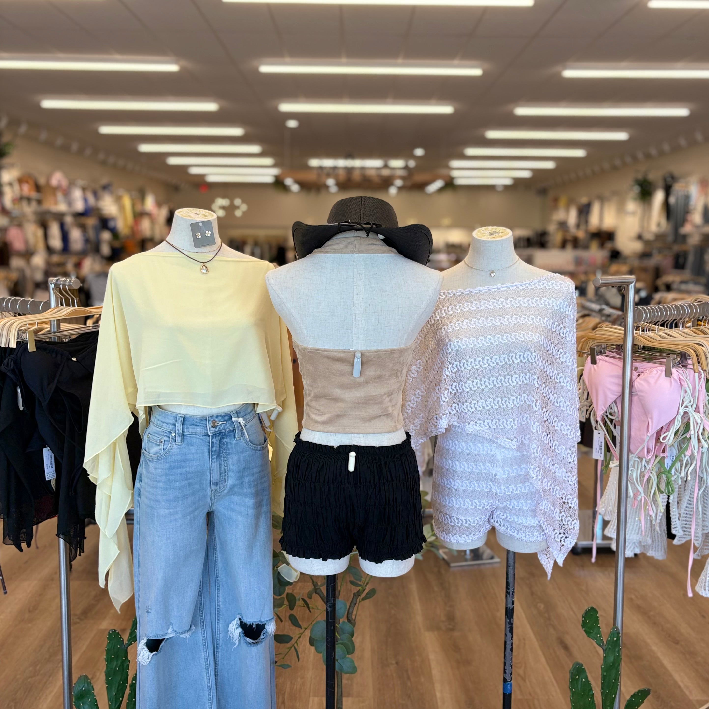 Cowboy Top (Beige)