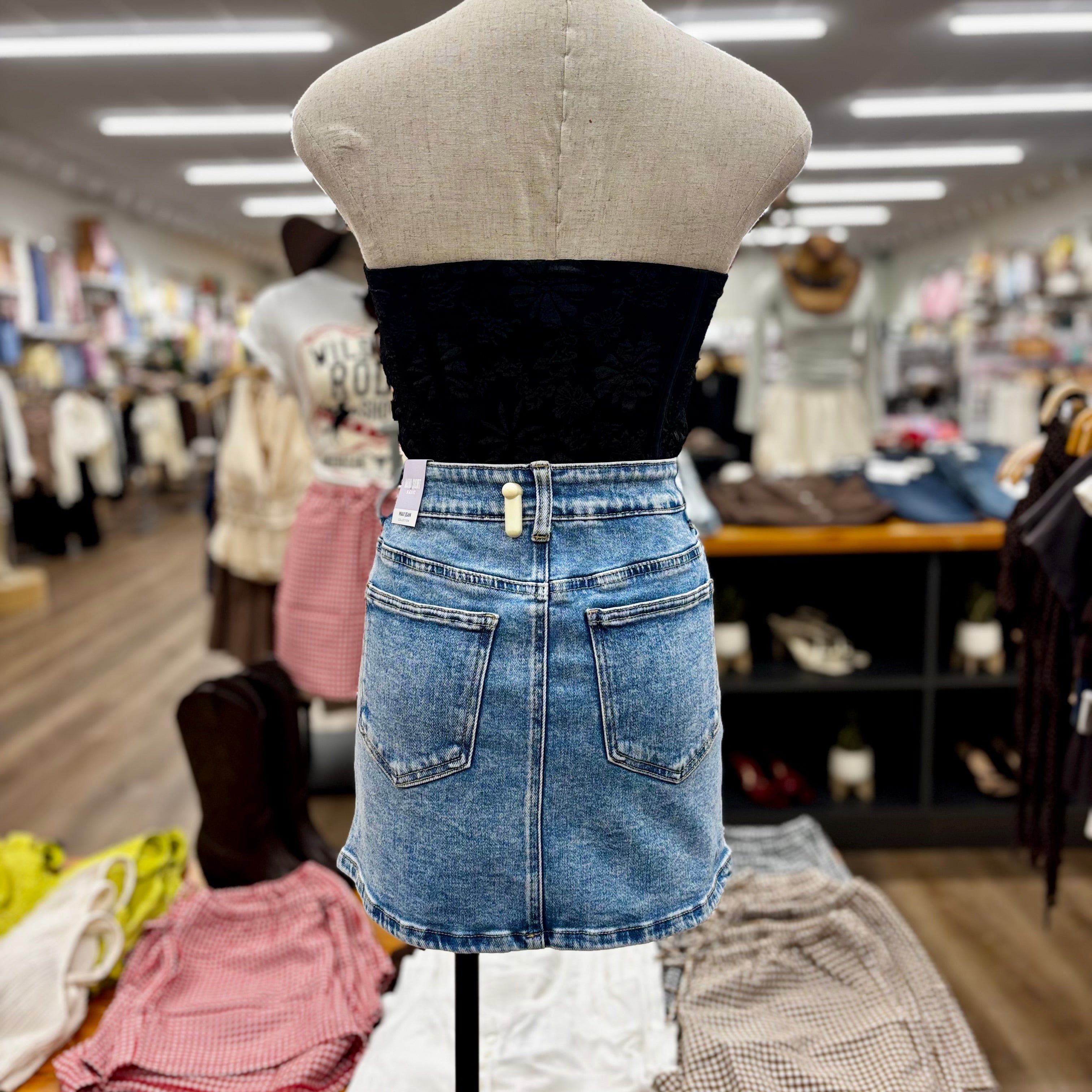 Julia skirt (light blue)