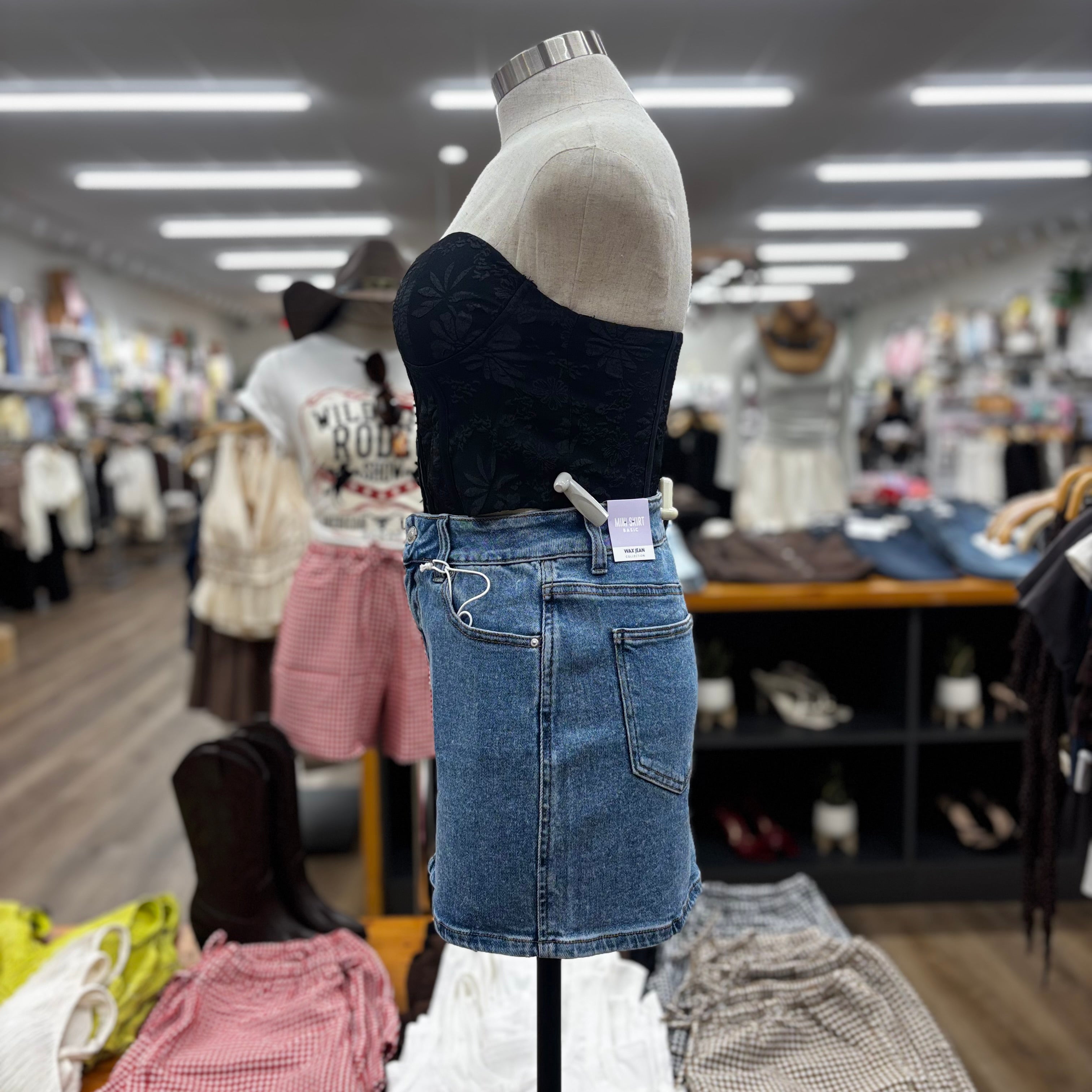 Julia skirt (med blue)