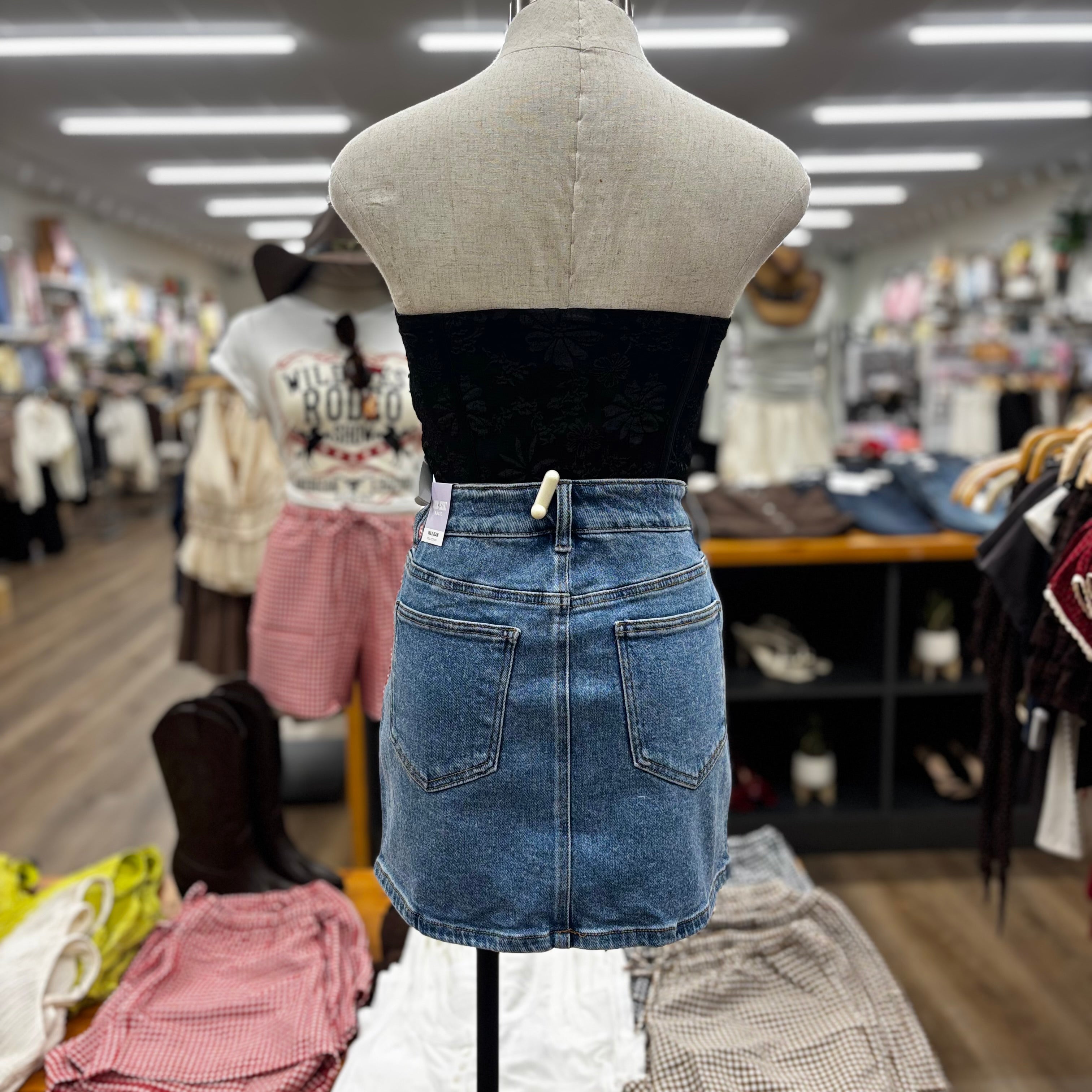 Julia skirt (med blue)