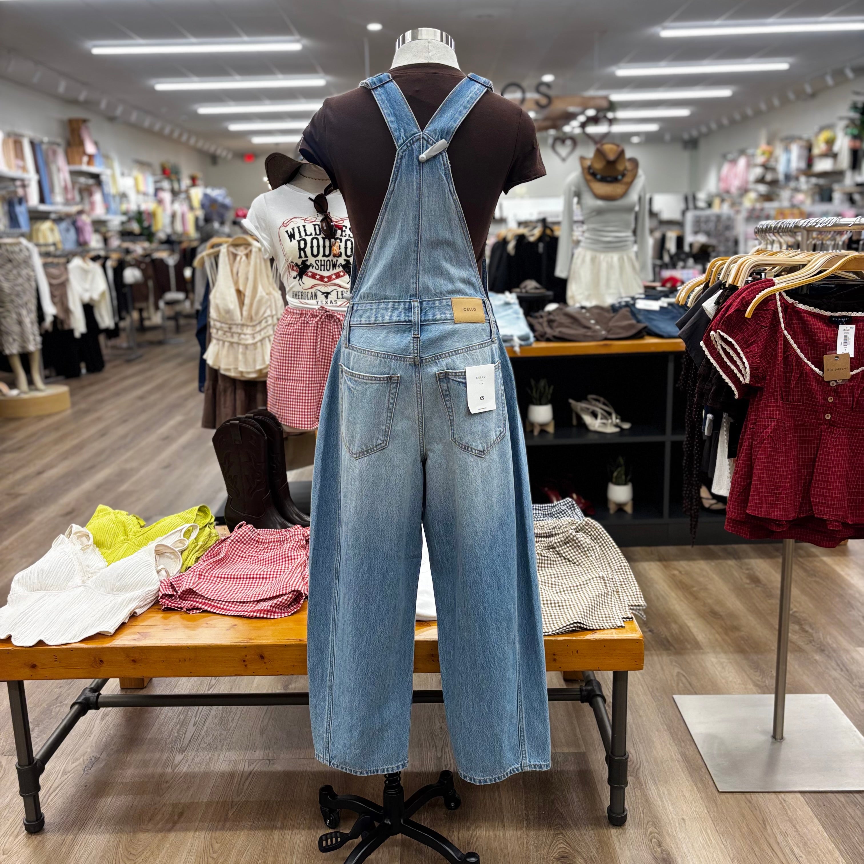 Bailey overalls (light)