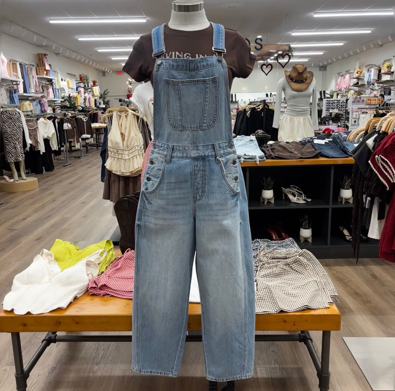 Bailey overalls (light)