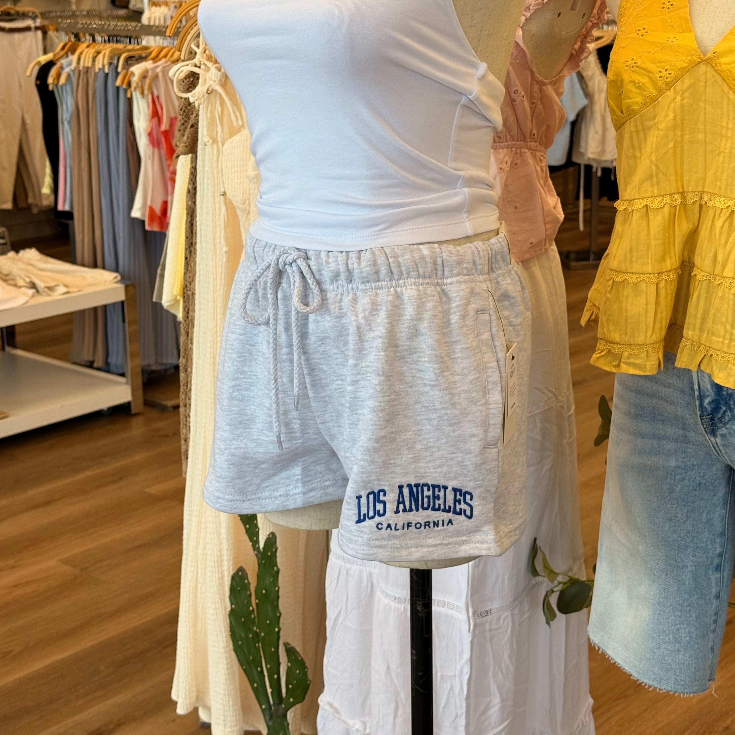 LA Sweat Shorts (I Grey)