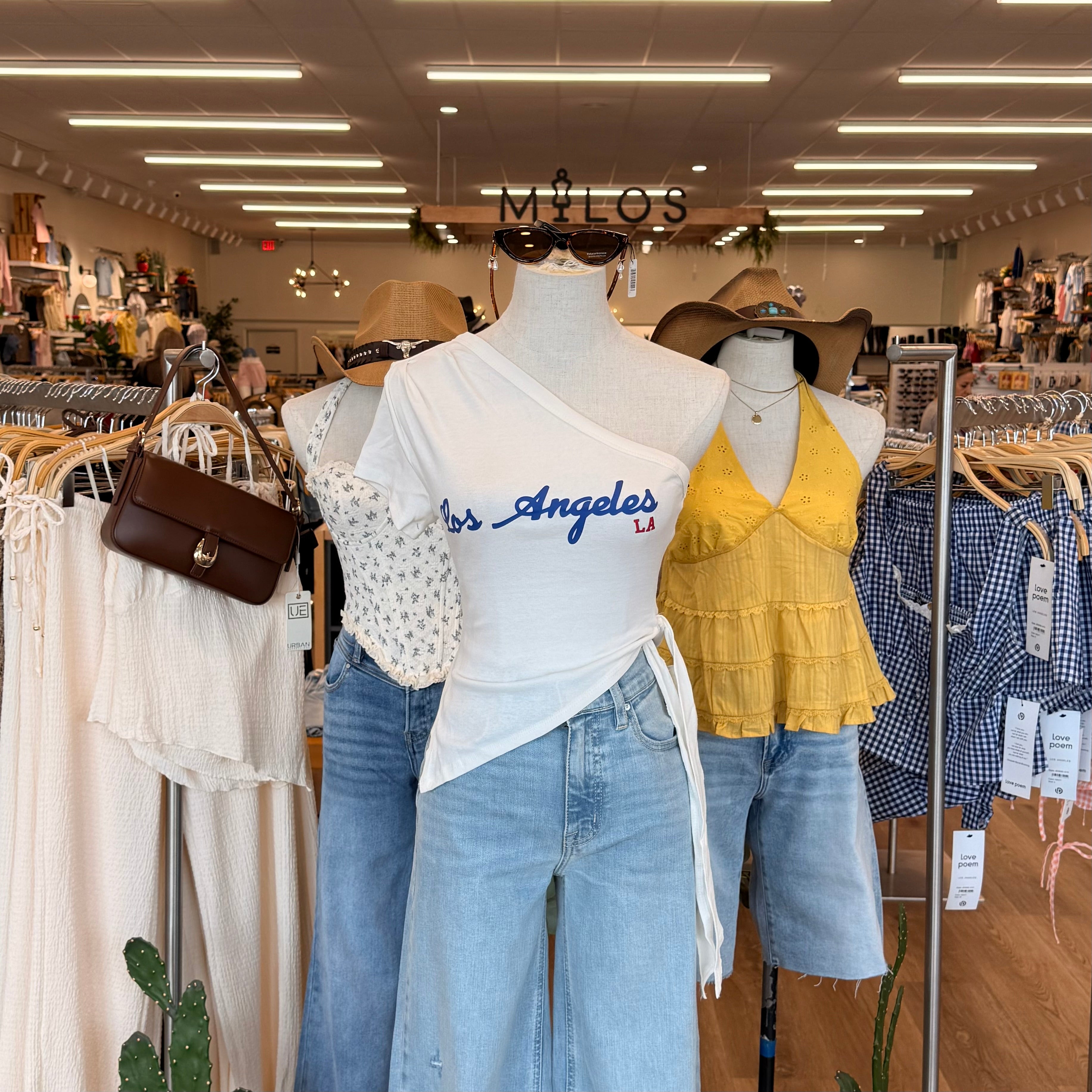 LA Trendy Top (Off White)