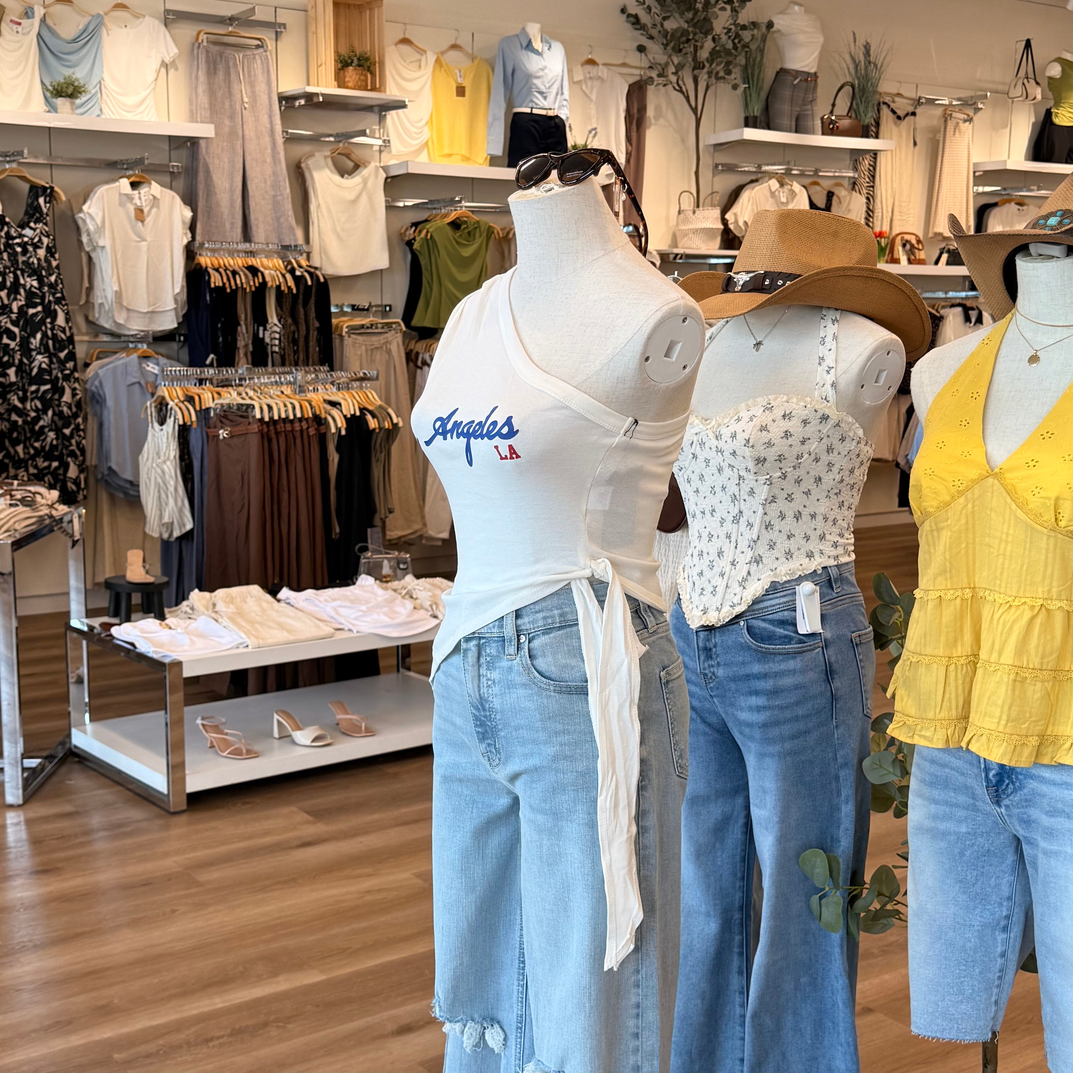 LA Trendy Top (Off White)