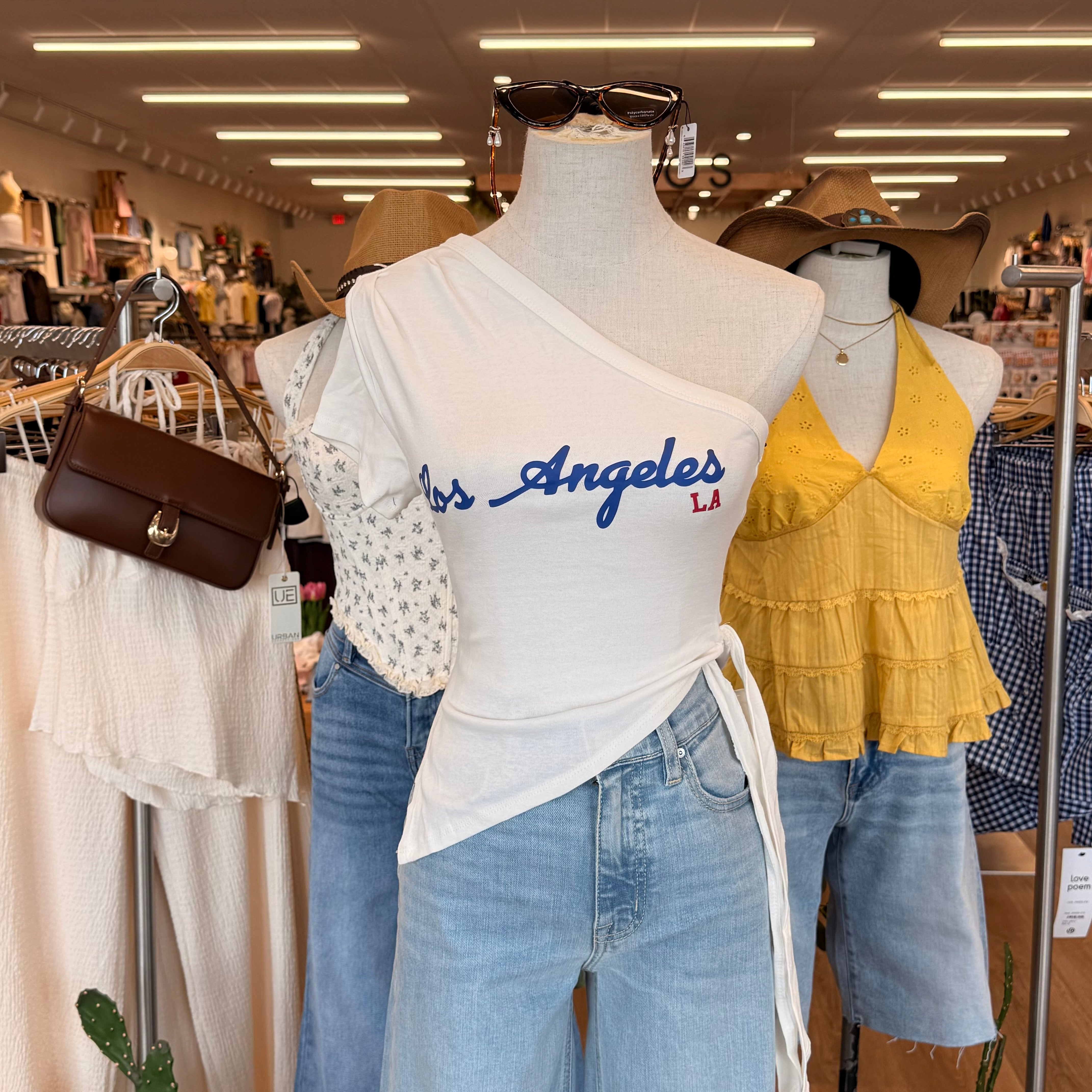 LA Trendy Top (Off White)